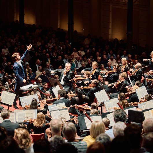 Een overview foto van het Nederlands Philharmonisch