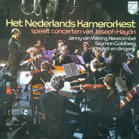 Nederlands Kamerorkest lp hoes